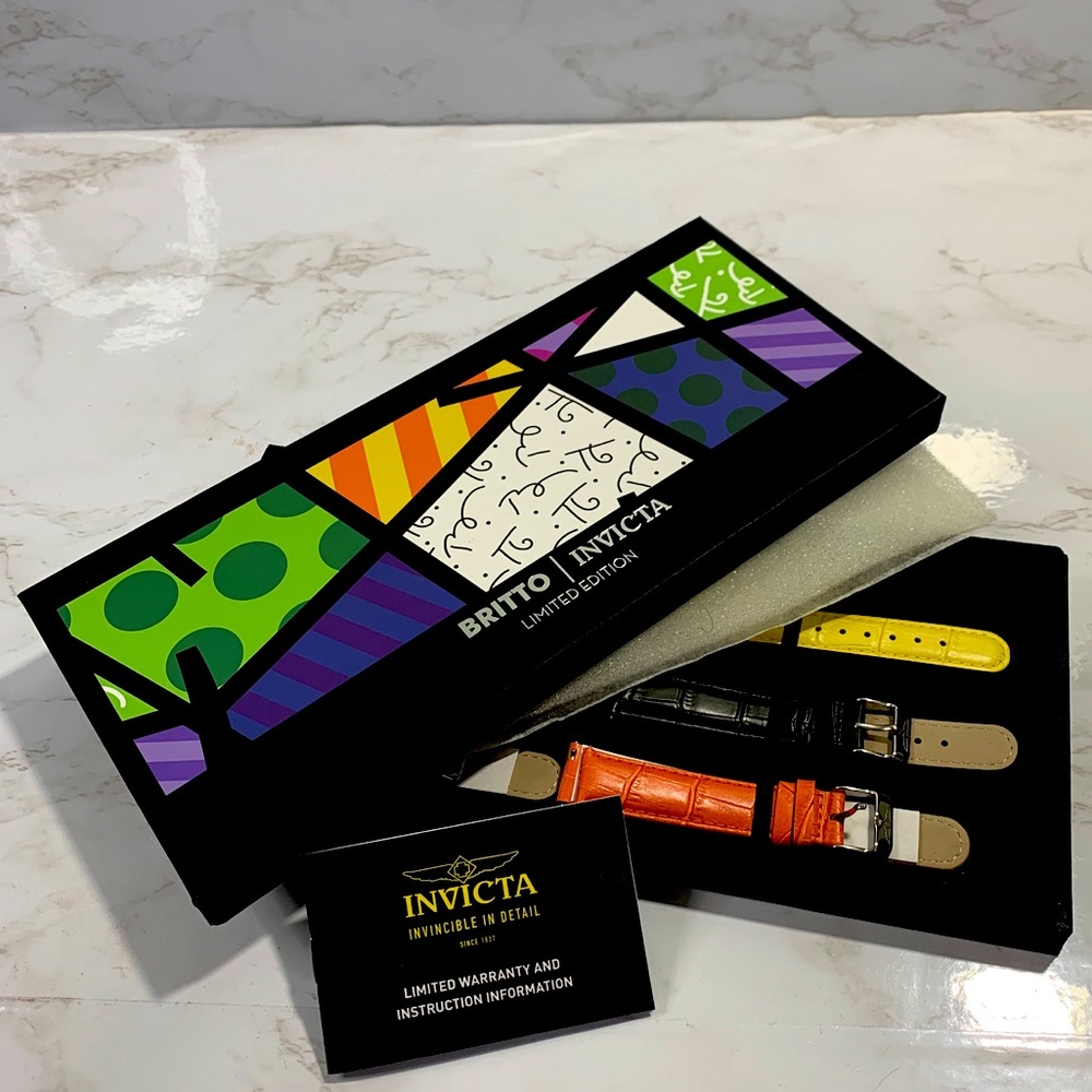 NWT Britto Invicta limited edition watch set
